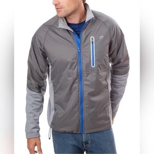 Southern Tide T3 Mens Smoked Pearl Gray Lightweight Insulated Shell Jacket Large